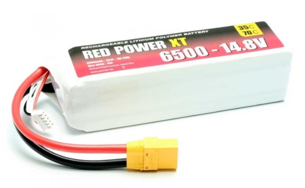 15444 LiPo Akku RED POWER XT 6500 - 14,8V